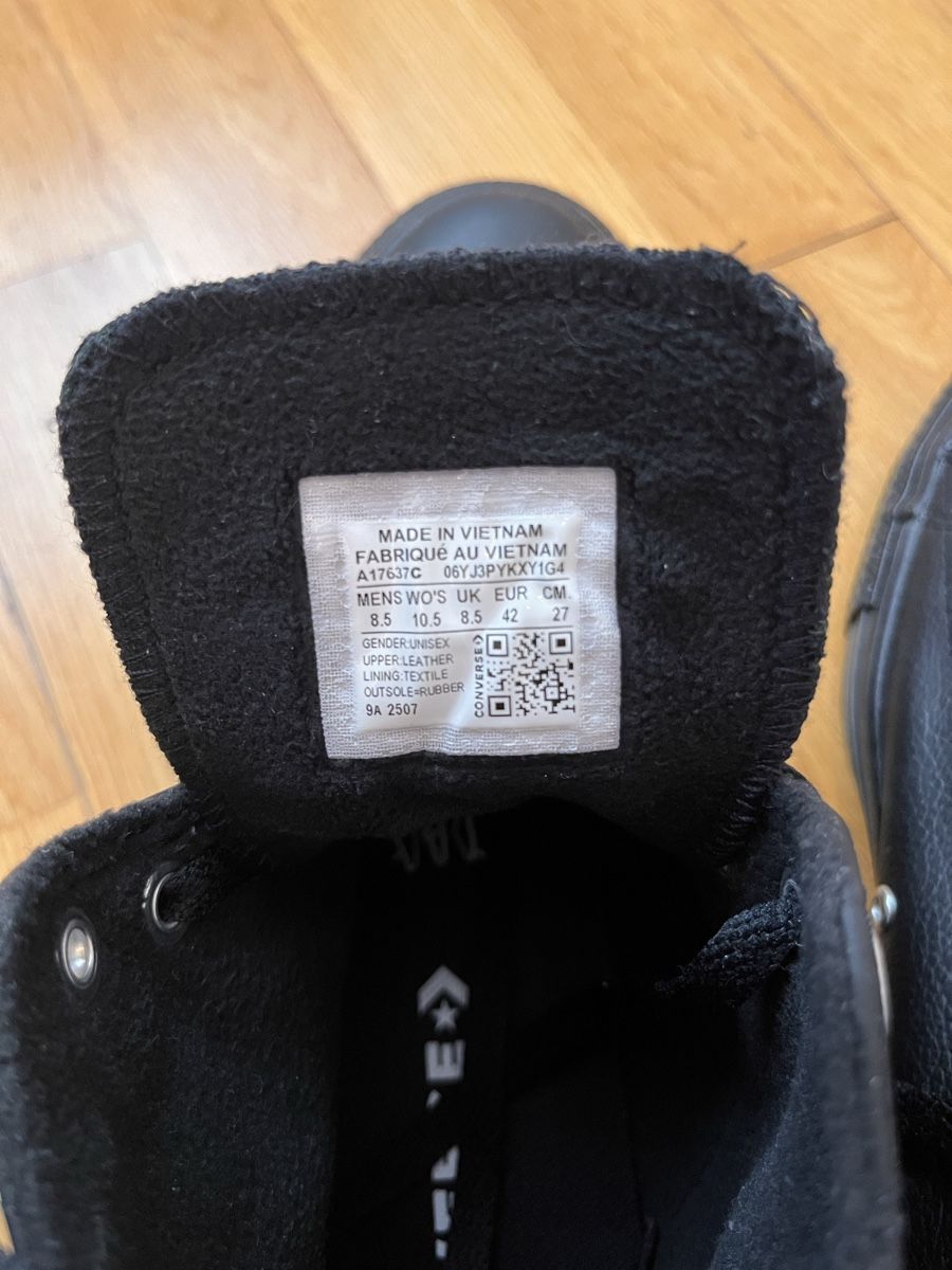 Converse Scarpe da uomo: Converse All Star Lederschuhe – Usato da Bülach venduto da Daisy1234 5