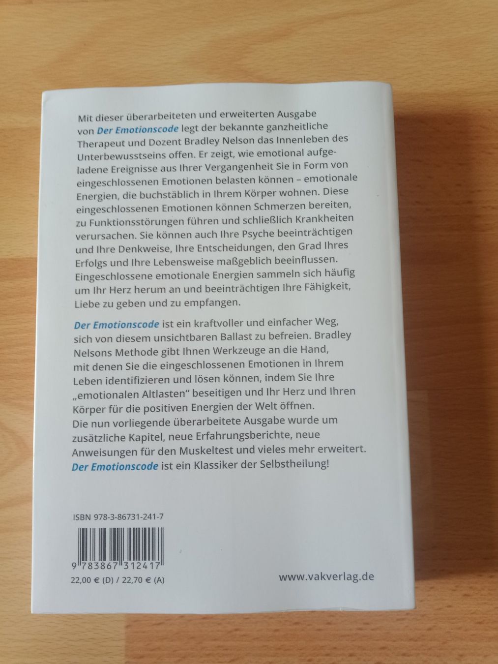 Livres: Bradley Nelson der Emotionscode Emotion Code Selbsthilfe – Neuf (Voir description) à Wangen b. Olten par EmilythestrangeX 1