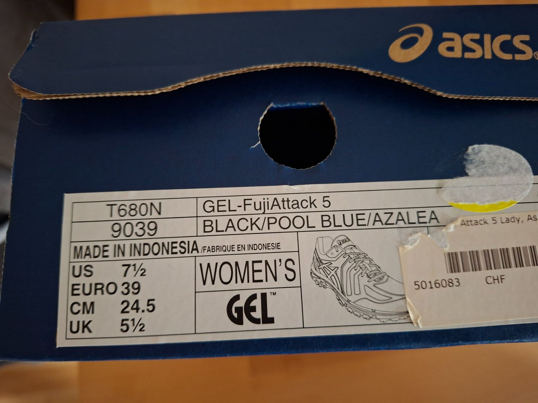Asics Chaussures femmes: Asics Gel Fujyattack Gr.39 – Neuf (Voir description) à Staad SG par Viola5 2