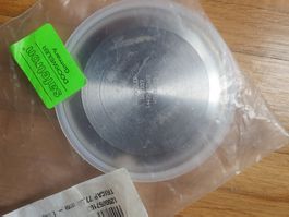 Laborbedarf Tri Clamp Blinddeckel 77.5 mm Ma 1.4435