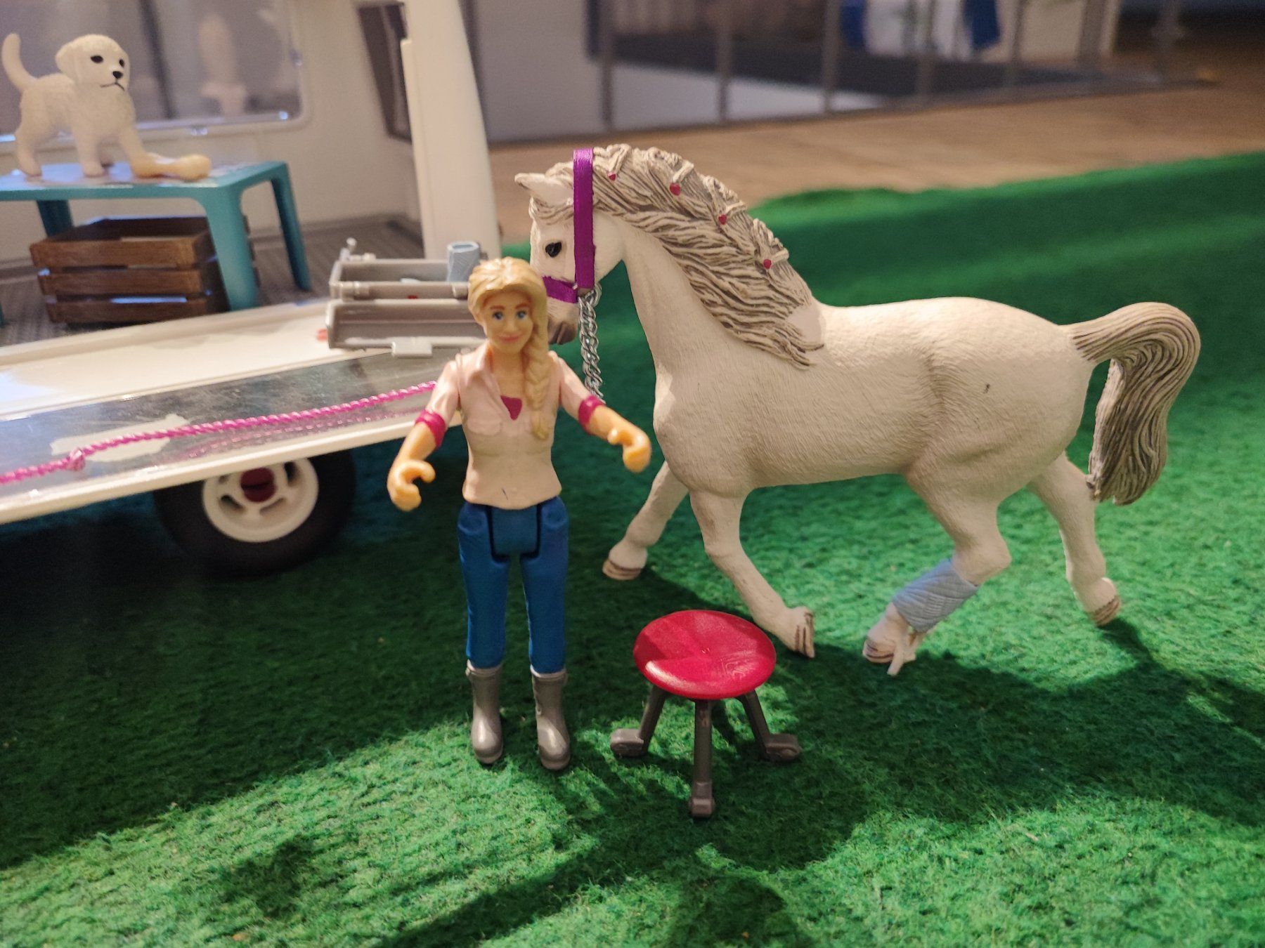 Schleich Giocattoli: Schleich Tierambulanz – Usato da Beinwil am See venduto da stephanielarsen 2