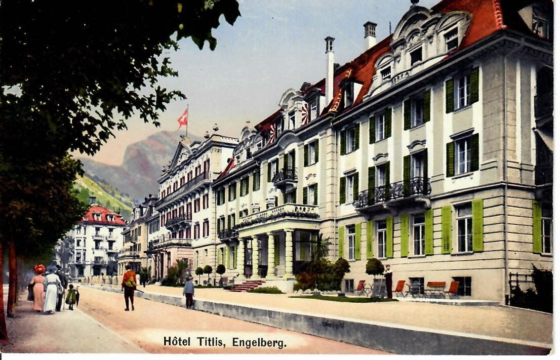 Ansichtskarten: Engelberg 1912 – Gebraucht aus Hochdorf von Ziegel-16