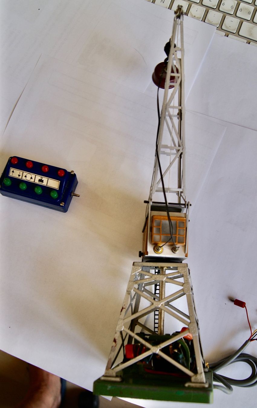 Märklin Modellini di ferrovie: Grue Marklin 7051 – Usato da Morrens VD venduto da alain50 2