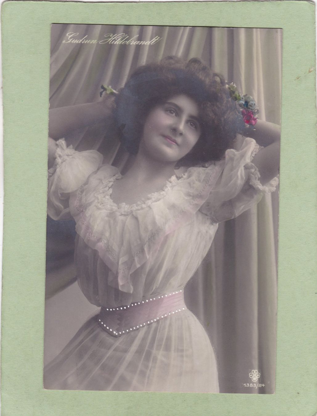 Cartoline postali: Kitsch Kunst Gudrun Hildebrandt 1910 – Usato da Herisau venduto da Lisegrat2008