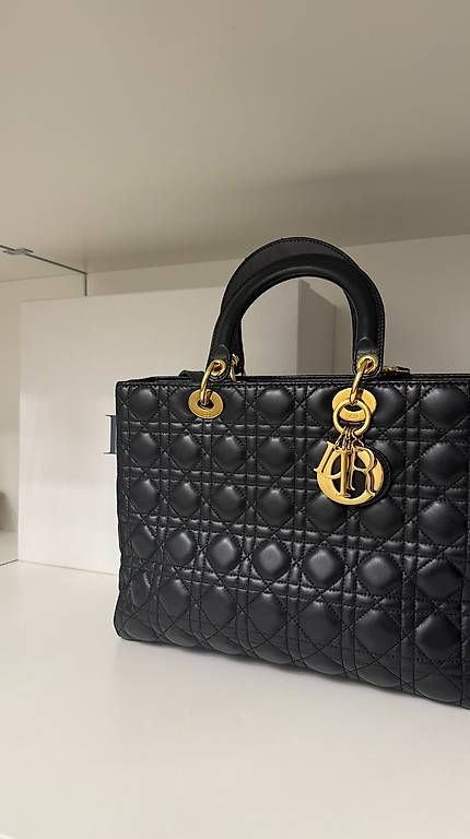 Dior Borse da donna: Lady Dior Tasche large – Usato da Zürich venduto da ffeti 1