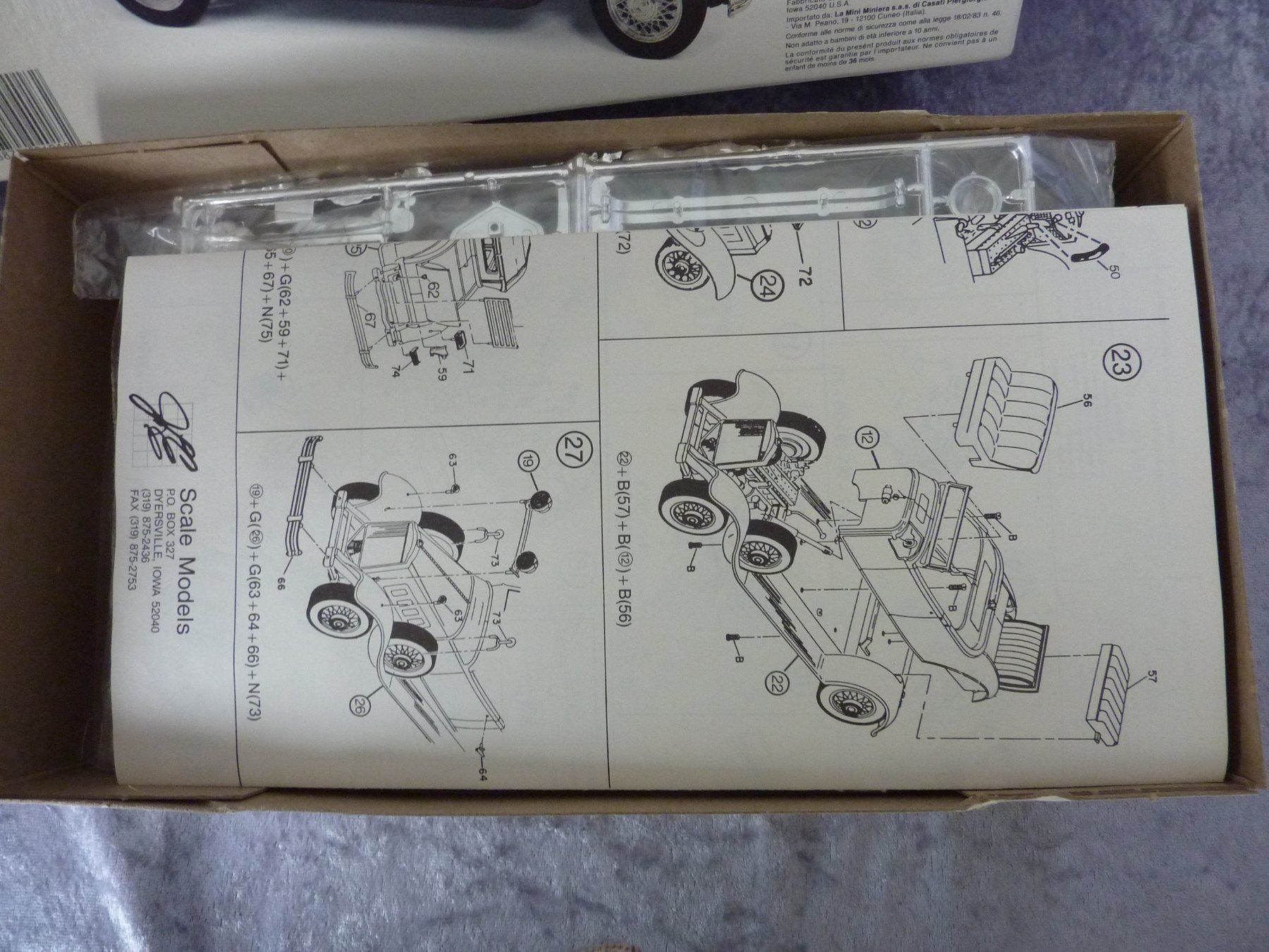 Modellini d'auto: Packard Roadster 1930  Metallbausatz – Usato da Dürrenäsch venduto da modellautos4you 3