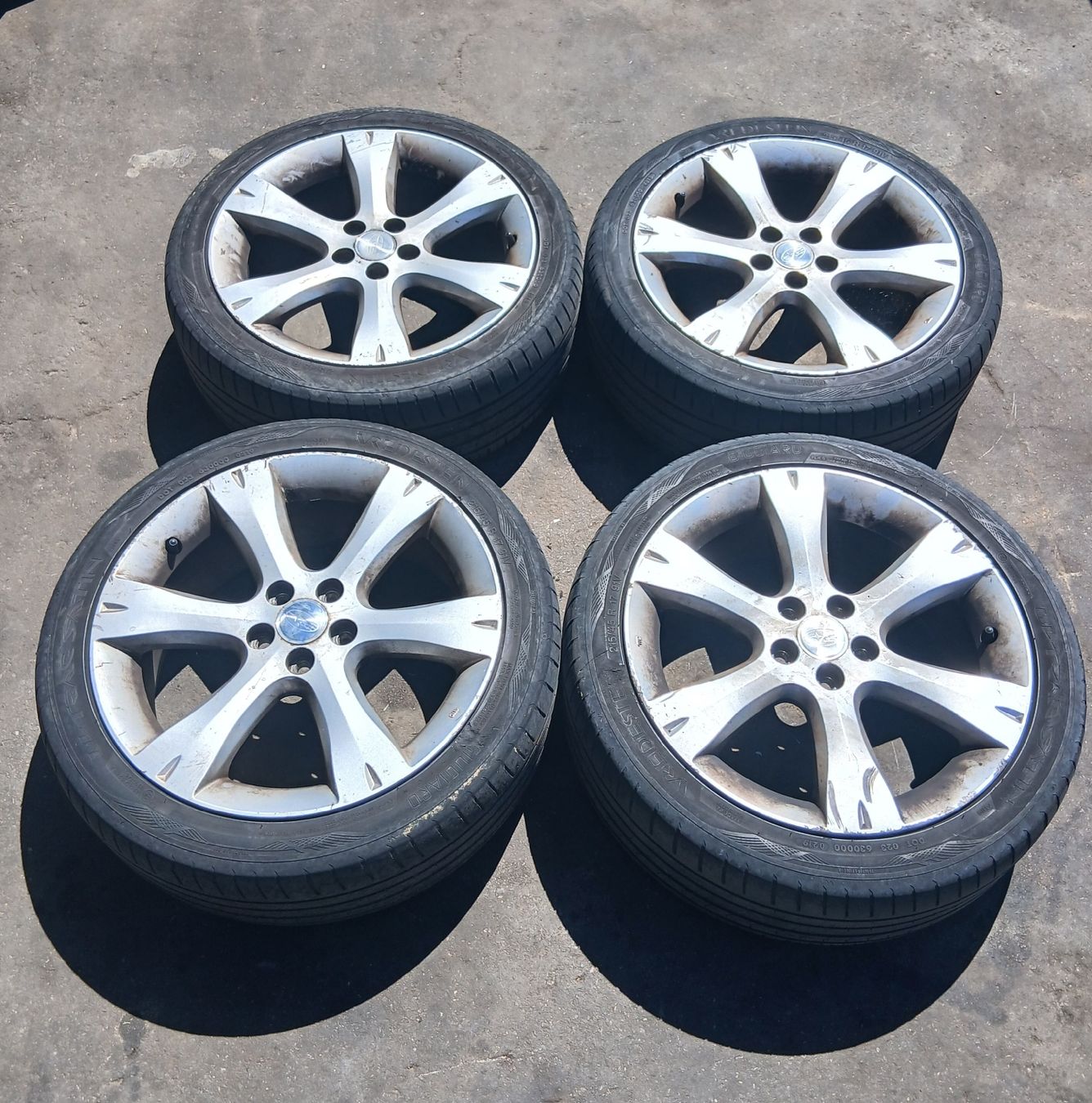 Pneumatici & Ruote complete: Roues Subaru Legacy 2003-2009 17 pouce – Usato da la heutte venduto da Auto-stock