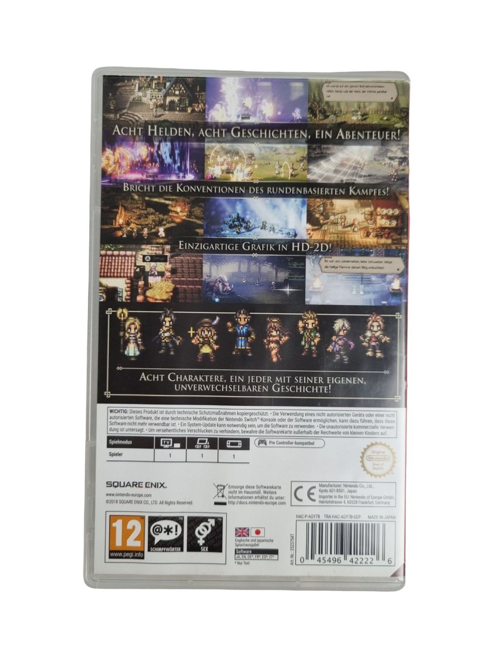 Nintendo Giochi: OCTOPATH TRAVELER Nintendo Switch – Usato da Wangen b. Olten venduto da Restwert_Wangen 1