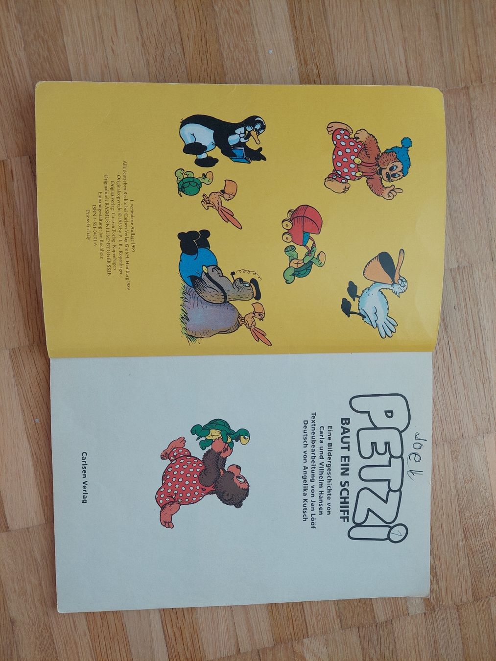 Comics: Petzi baut ein Schiff – Gebraucht aus Embrach von pz78 3