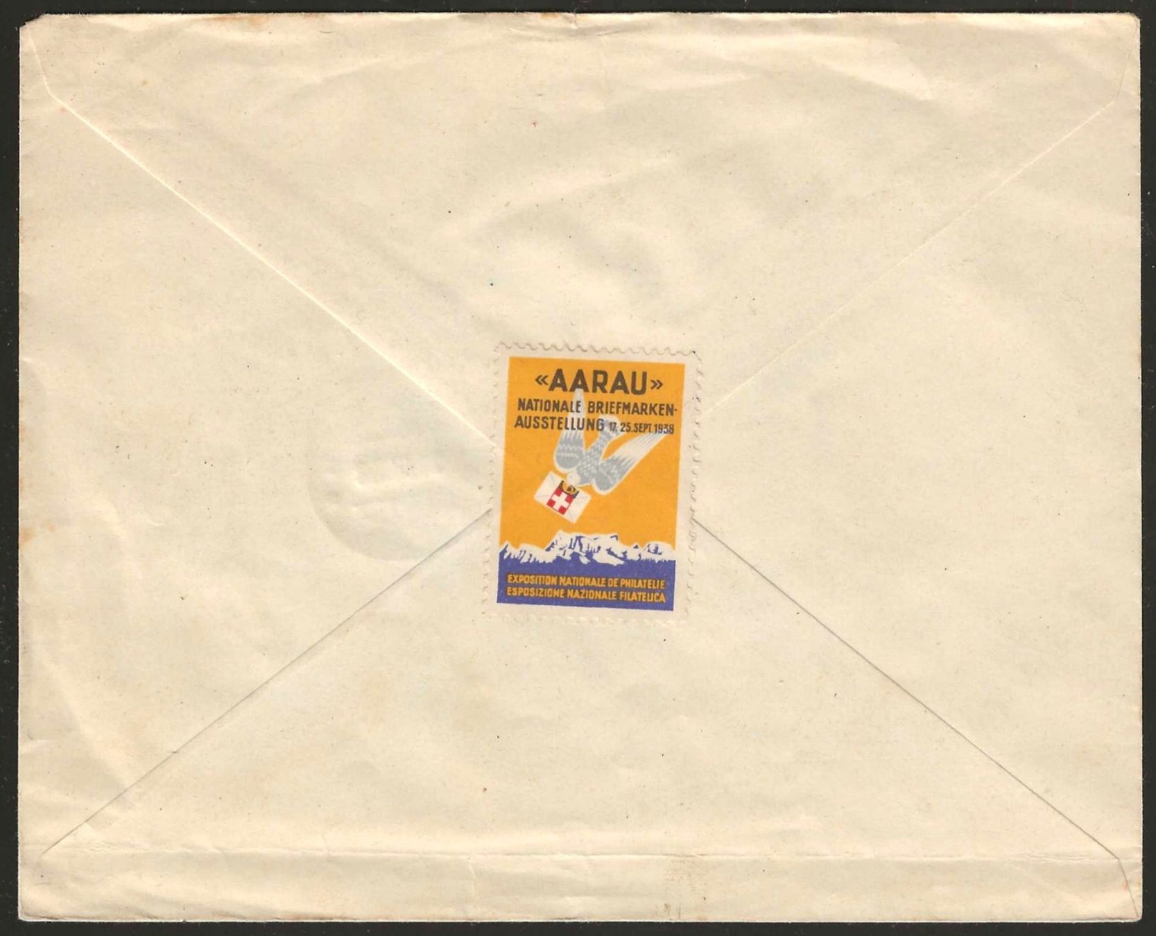 Tutti i francobolli: 1938 : Flugpost Brief mit Nr. F8z – Usato da Gümligen venduto da Geniusbuy 1