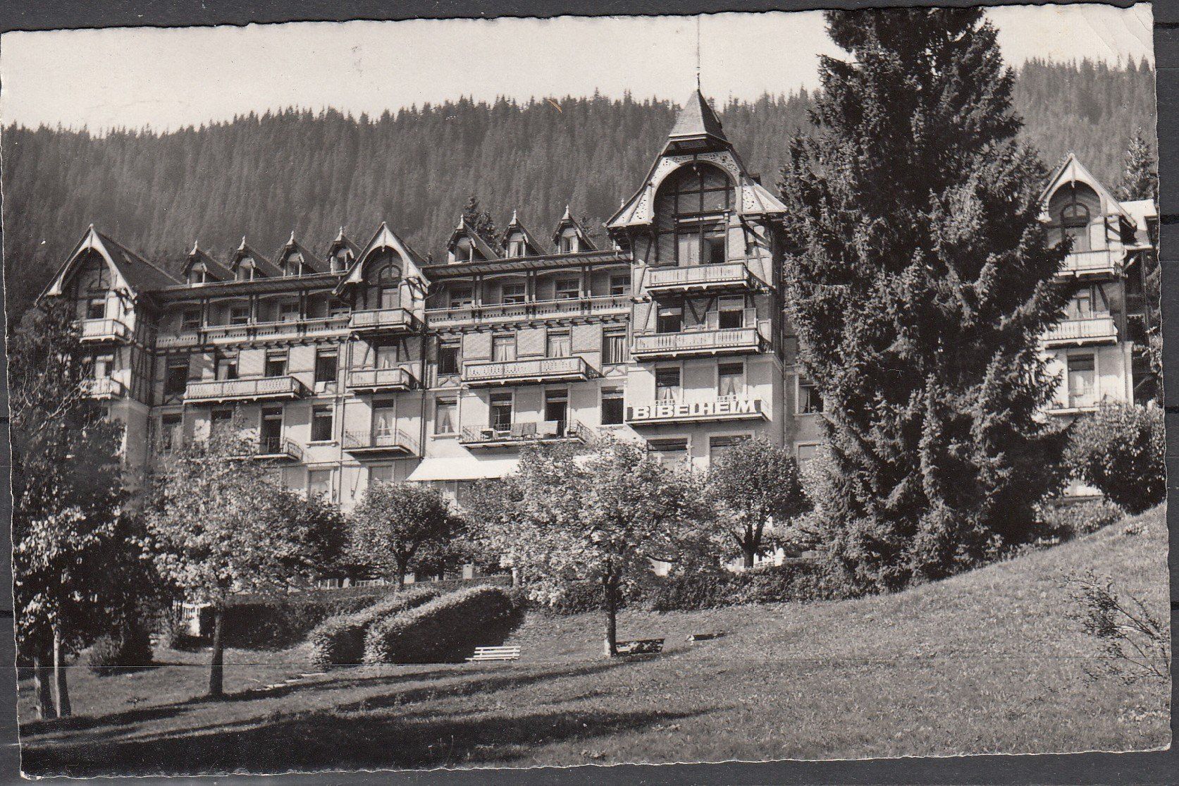 Ansichtskarten: Ak Bibelheim Beatenberg BE 1934 – Gebraucht aus Herrliberg von Lfrifda