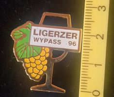 Pin Ligerzer Wypass 1996 Weinrebe