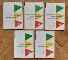 5 Programme Leichtathletik-EM 1954 Bern, Tag 1-5, Sport