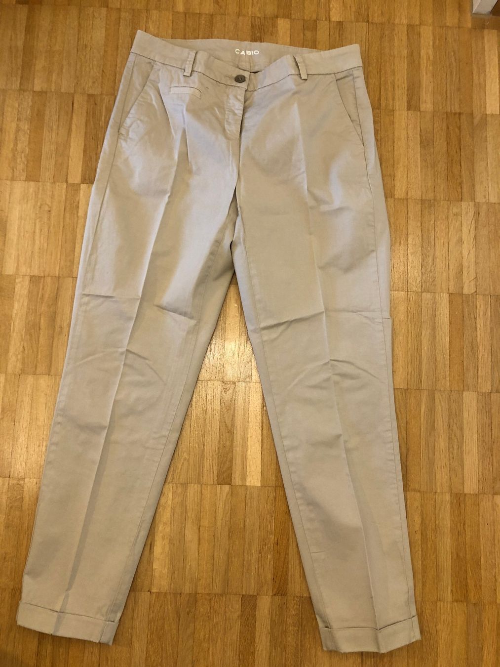 Cambio Pantaloni: Cambio Stella Stoffhose, beige, Gr. 38 – Usato da Berg am Irchel venduto da Zweiti_Chance