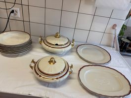 Service de table vintage, décor! K&A Krautheim, Germany