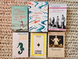 6 Bücher: Genovesi, Best, Korn, Butt, Hession, Allende