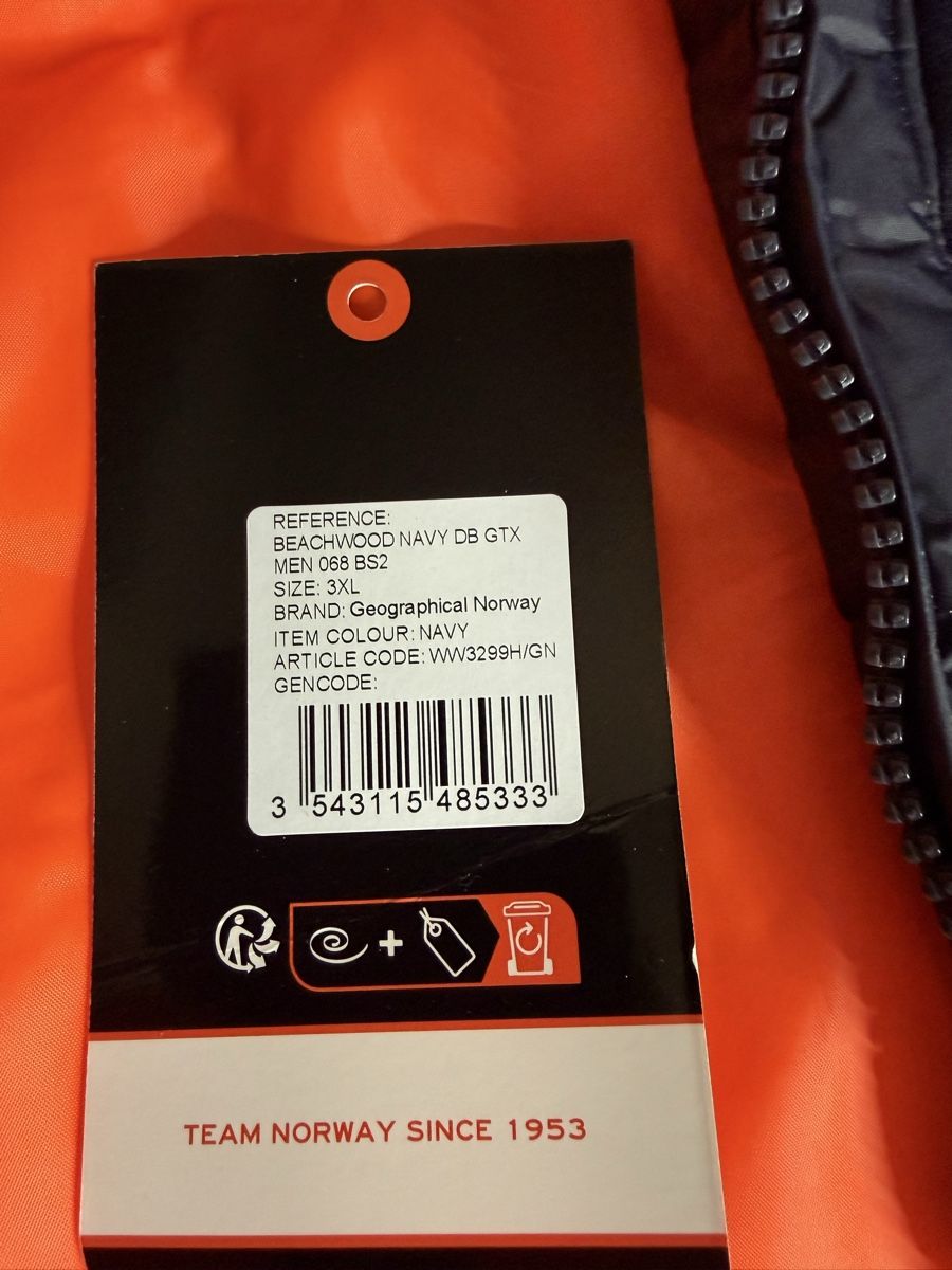 Giacche: Giacca Geographical Norway taglia 3XL – Nuovo (secondo la descrizione) da Chiasso venduto da pri_yp8y 5