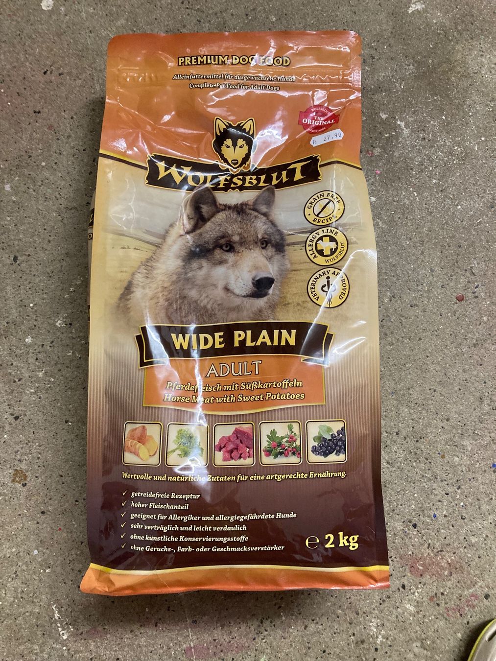 Mangimi: Wolfsblut Wide Plain Adult – Nuovo e nell'imballaggio originale da Winterthur venduto da chickenquincy