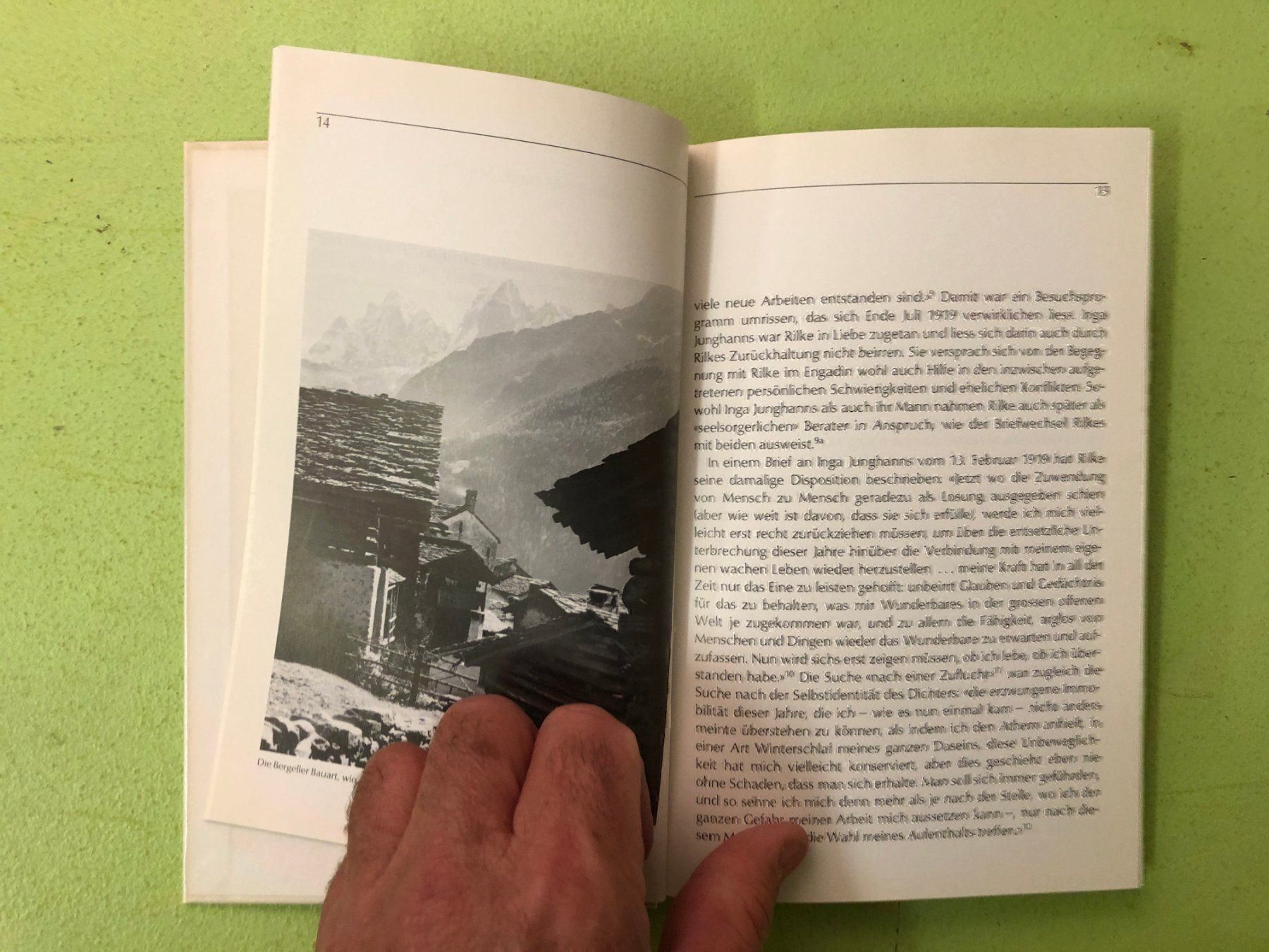 Libri: H.-J. Barkenings: Rilke in Soglio – Usato da Zürich venduto da allp 4