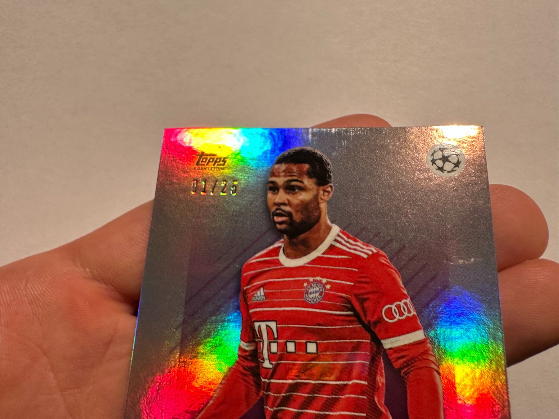 Panini Carte collezionabili: 2022 Topps UCL Serge Gnabry 01/25 – Usato da Hagendorn venduto da Pokecollectorch 4