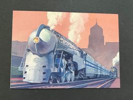 1998 USPS '20TH Century Limited Train Postkarte ** (B481)