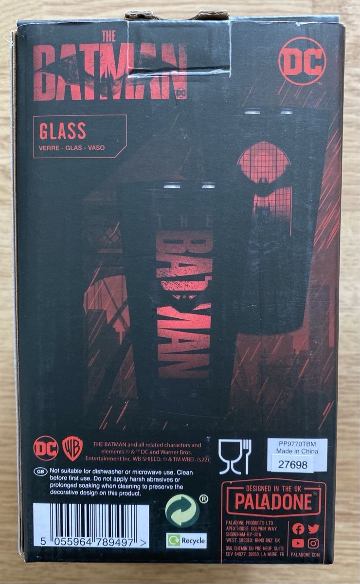 Bicchieri: Batman Glas Neu – Nuovo e nell'imballaggio originale da Rafz venduto da SaintCruz 3