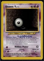 Unown Q Neo Destiny 59/105 Pokemon EN Unlimited