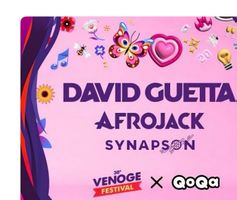 2 Tickets Venoge Festival Afrojack