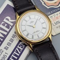 1989 NOS CITIZEN CLUB LA MER Damenuhr 24mm Vintage 