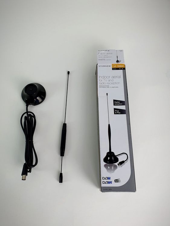 VIVANCO TVA 2020 DVBT/T2 Stabantenne für Innen Kaufen auf Ricardo