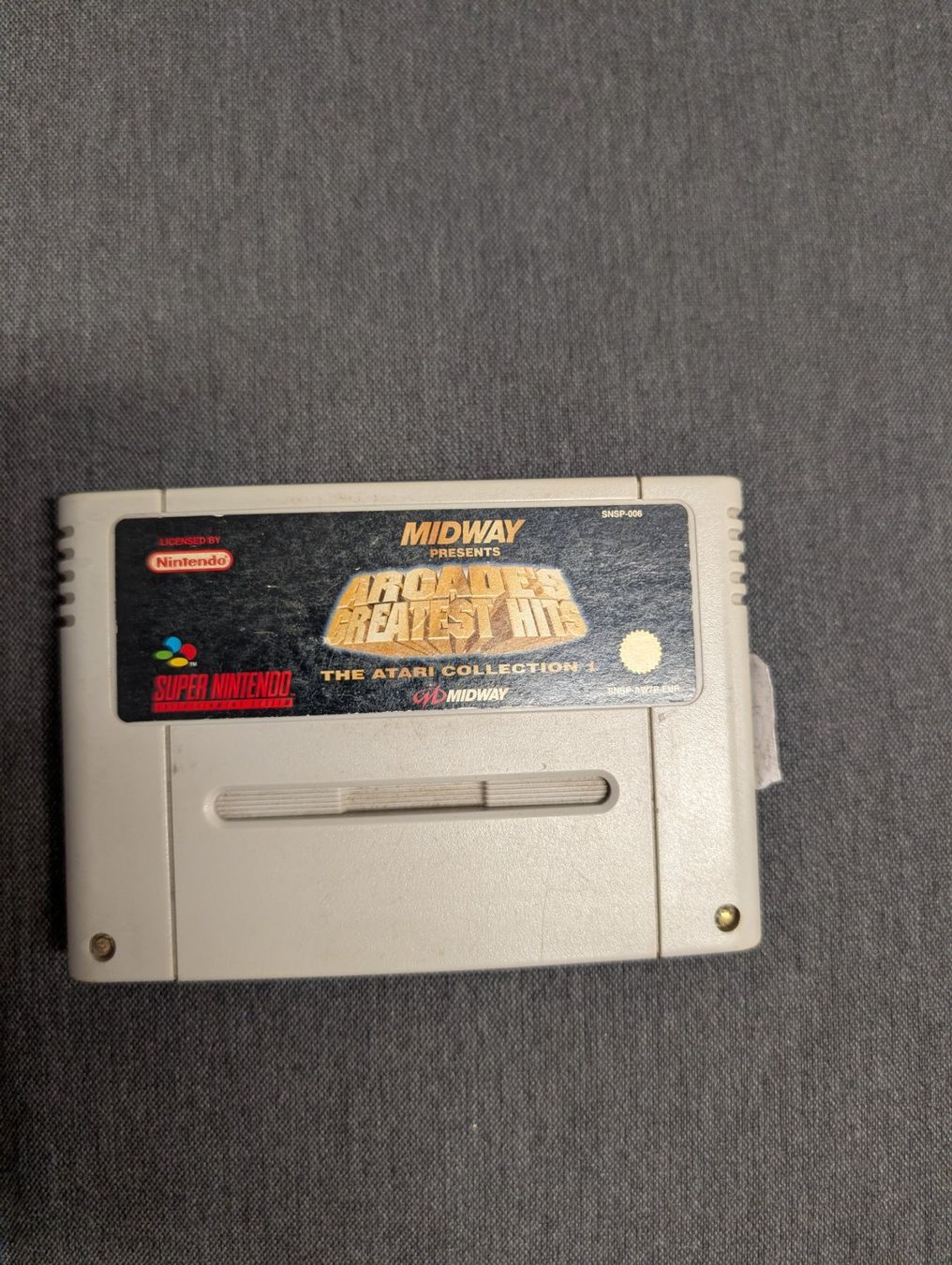Giochi: Arcade's greatest hits atari collection super Nintendo – Usato da Giubiasco venduto da Ticinerd