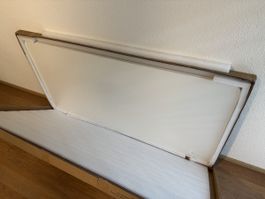 Neue Tischplatte 140 × 70 cm, Weiss - ideal für Schreibtisch