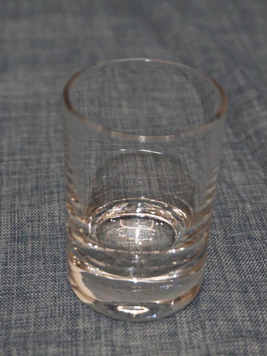 Bicchieri: 4er Set Schnapsgläser aus Glas, Vintage! – Nuovo (secondo la descrizione) da Diessbach b. Büren venduto da Crocharry 1