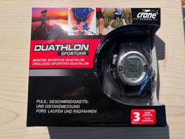 Duathlon Sportuhr für Laufen und Velofahren