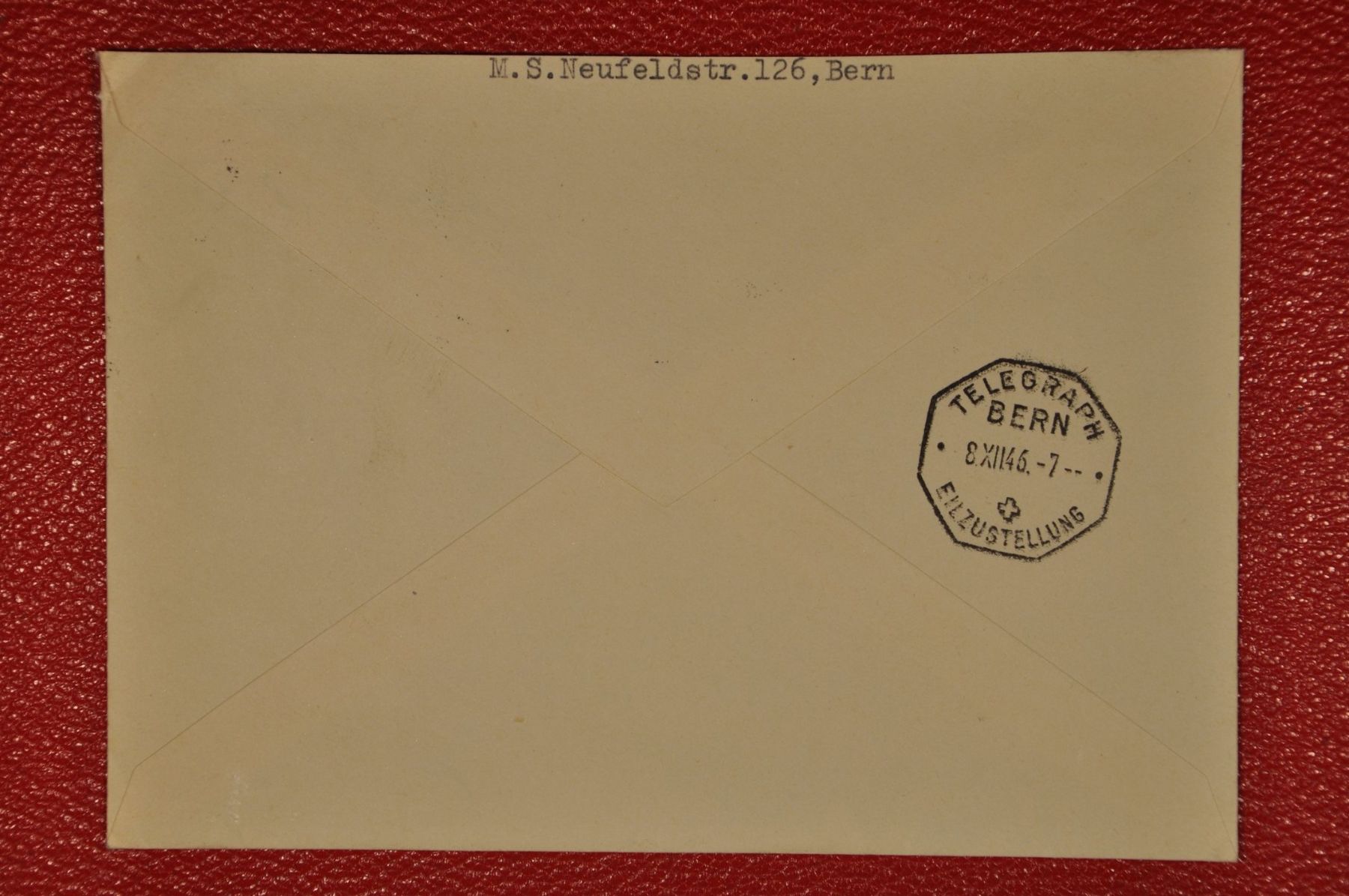 Tutti i francobolli: 1946 R-Express Sonderbrief mit PJ120 – Usato da Wolfhalden venduto da Zinauktion 1