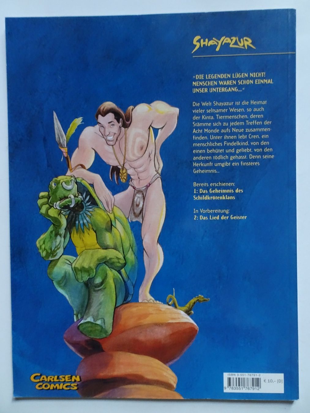 Fumetti: SHAYAZUR von Christian Turk – Usato da Schönenwerd venduto da schnitzunddrunter 1