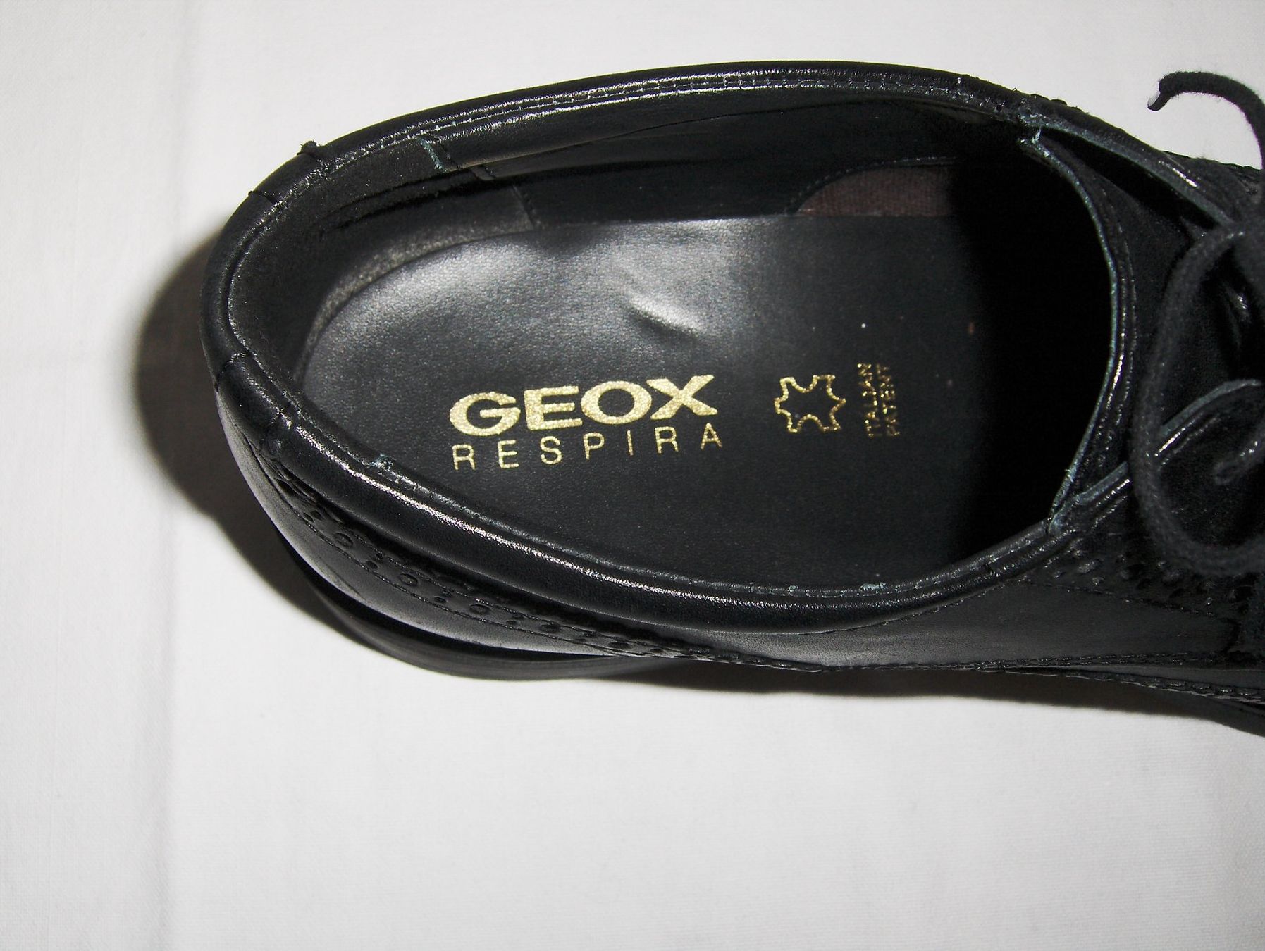 Geox Chaussures hommes: GEOX RESPIRA Budapester schwarz – D'occasion à Dübendorf par mar_85sd 5