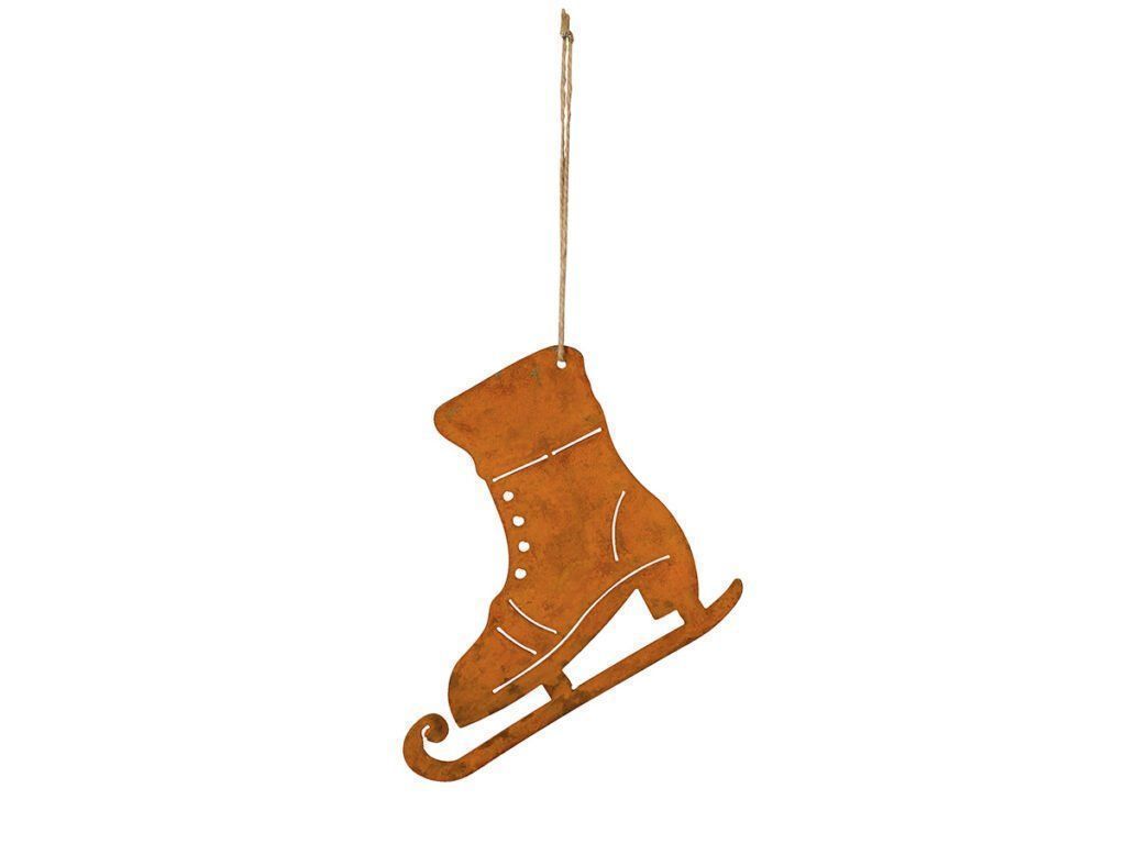 Tutte le decorazioni: Schlittschuh Rostoptik Metall 20cm – Nuovo e nell'imballaggio originale da Matzendorf venduto da Gartendeko-Shop