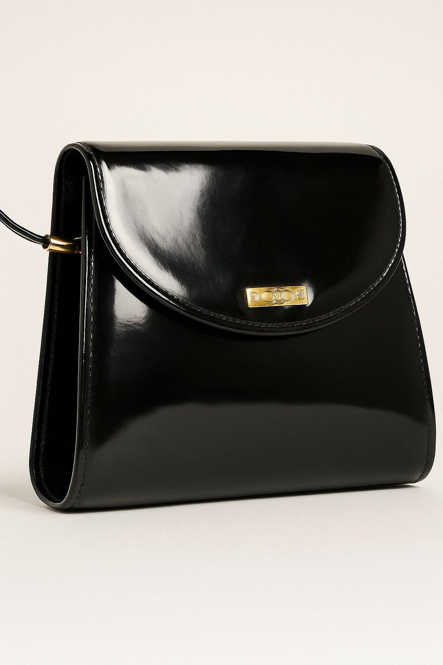 Taschen für Damen: Sac vintage verni noir – Gebraucht aus Territet von Cenh