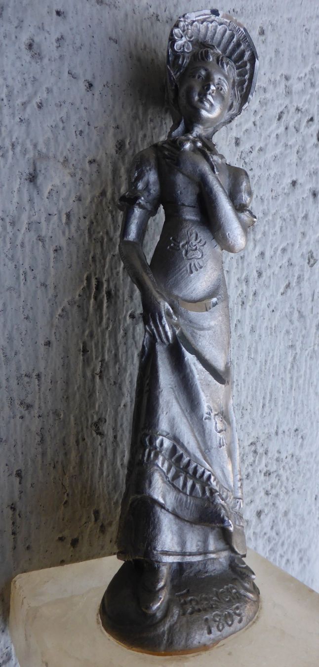 Statuette: BESTE- -VERO ONICE EXTRA,-FIGUR,-16,5 CM,-ANTIK – Usato da Zürich venduto da tritonis 5