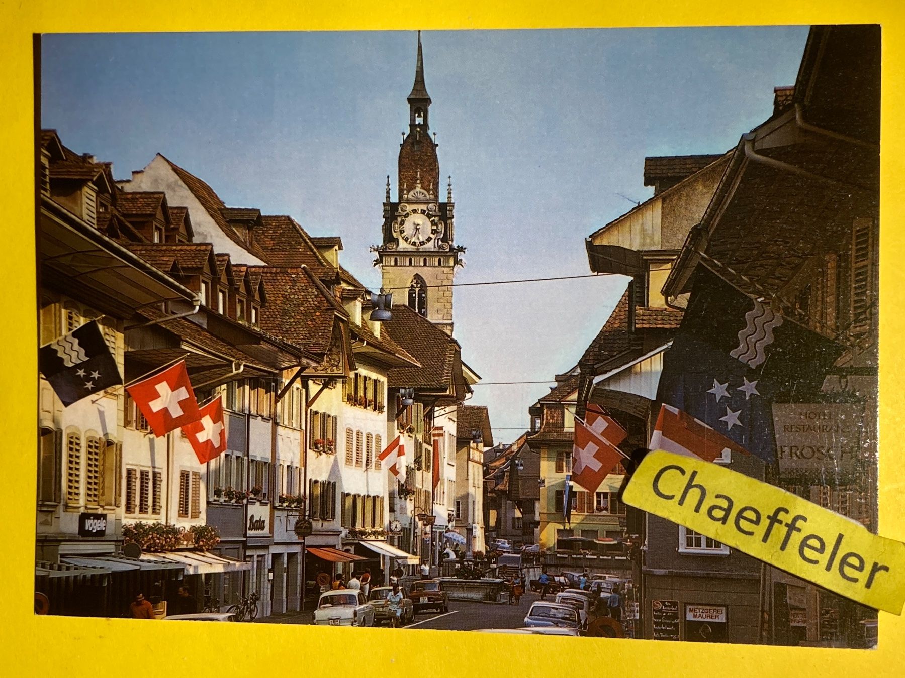 Ansichtskarten: 1978 Zofingen – Gebraucht aus Zürich von Chaeffeler