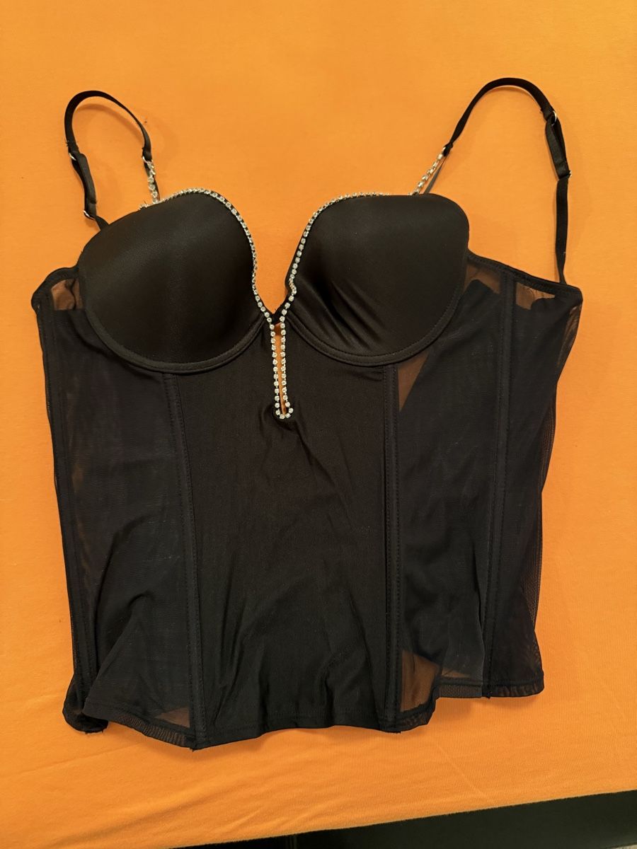 Top: Schwarzes Korsett mit Strass, Gr. S/75B – Nuovo (secondo la descrizione) da Staufen venduto da GiuliettaD 1