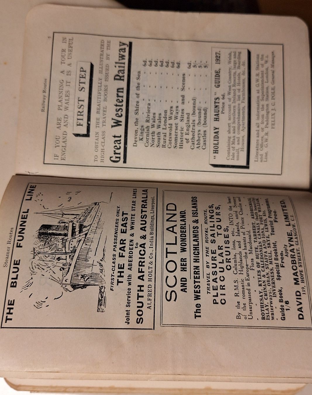 Libri: CHANNEL, ISLAND Reiseführer 1927 – Usato da Grabserberg venduto da Sahara947 3