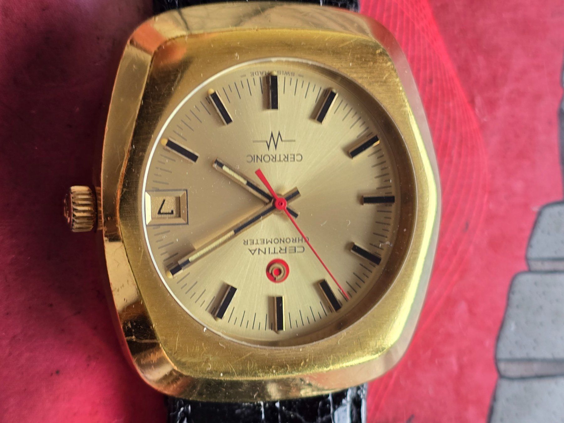 Certina Orologi: 28 Certina Certronic Chronometer Traumhaft Jumbo – Usato da Muri AG venduto da Corredor 4