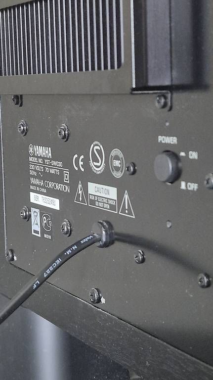 Yamaha Casse acustiche: Subwoofer mit Kabel(5m) – Usato da Niederglatt ZH venduto da TL__ 1
