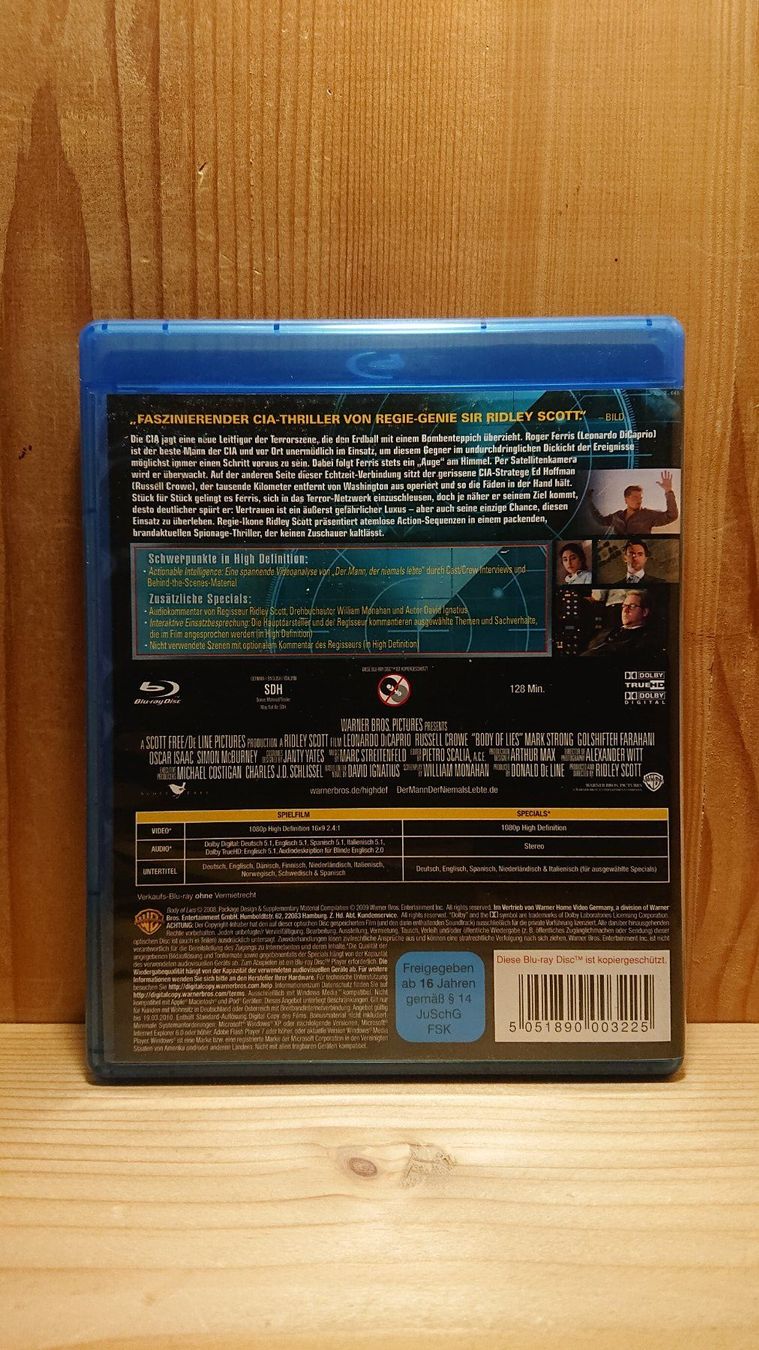 Tutti i DVDs: DER MANN, DER NIEMALS LEBTE Blu-Ray mit Leonardo DiCaprio – Usato da Wilderswil venduto da Exebub 1