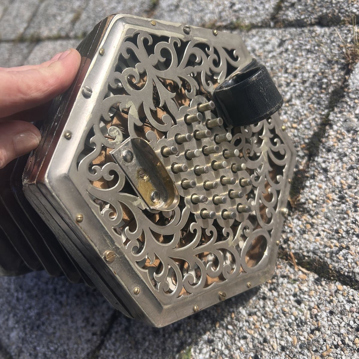 Strumenti musicali: Englische  oder Französische Concertina – Usato da Laufen venduto da belleskulptur 3