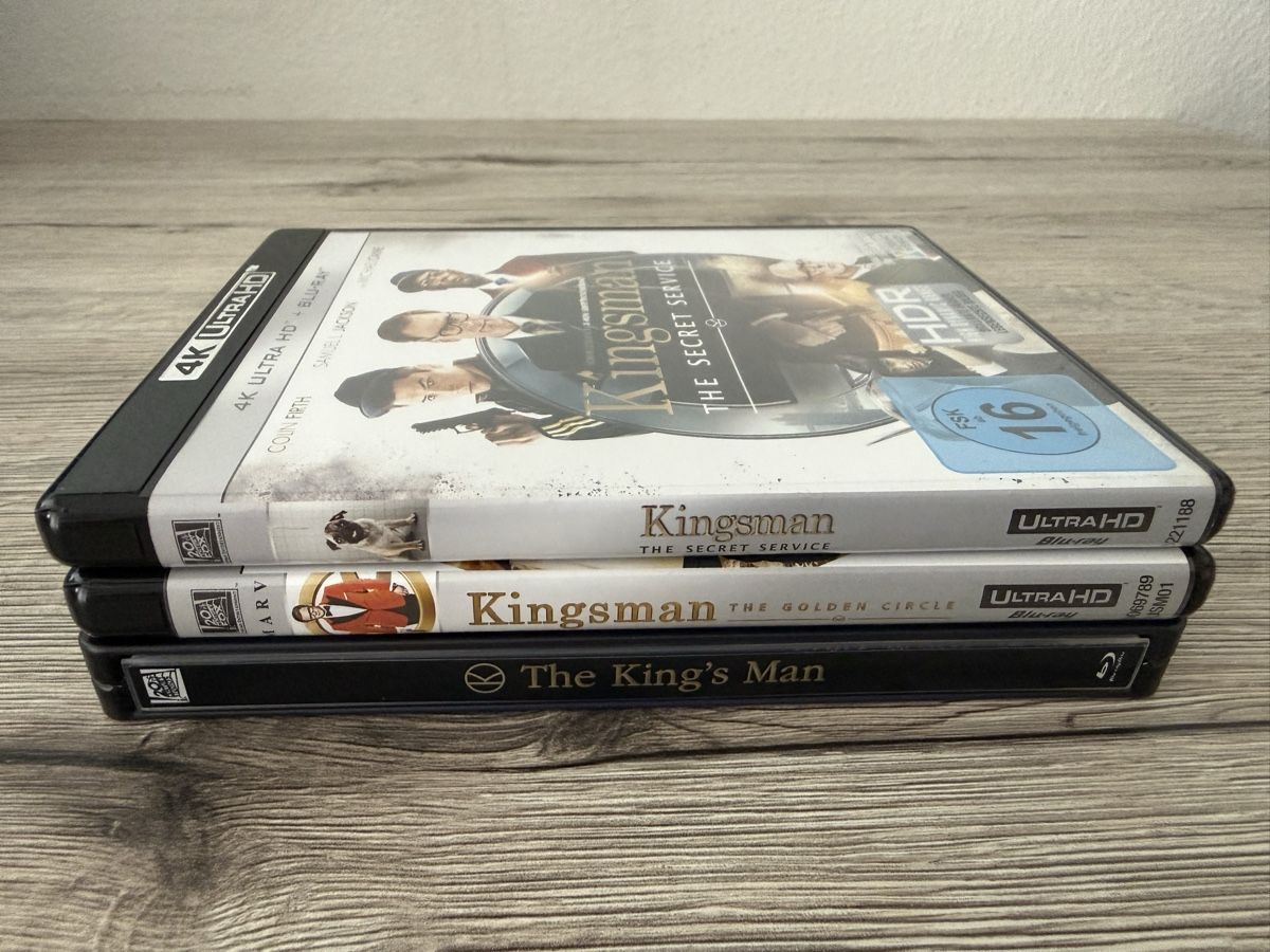 Tutti i DVDs: The Kingsman 1-3 4K UHD – Nuovo (secondo la descrizione) da Willisau venduto da ste_sc8j 2