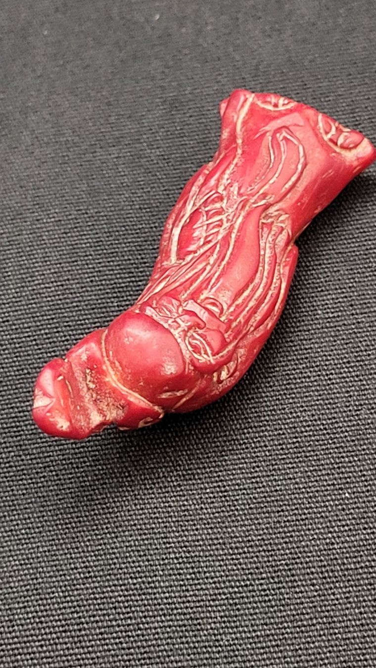 Statuette: Korallen-Schnitzerei BUDDHA – Usato da Basel venduto da spinne02 7