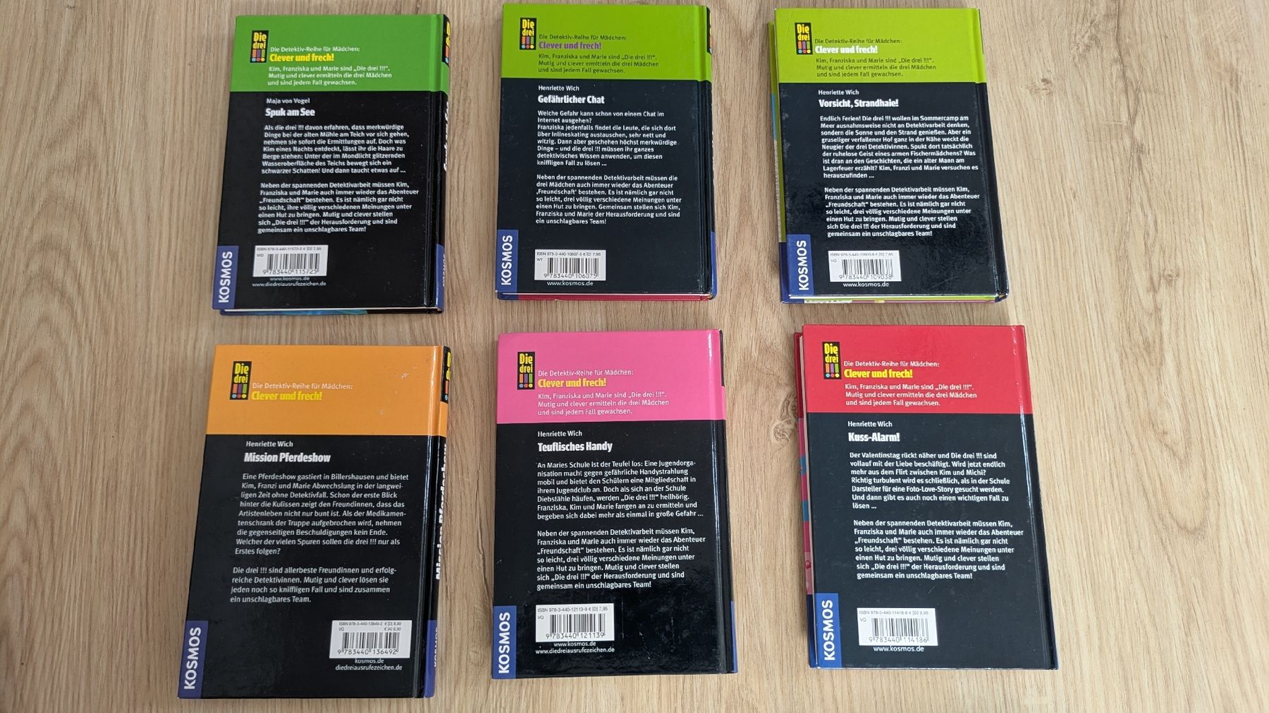 Livres: 6 Bücher die drei!!! – D'occasion à Ettingen par Gerbera99 1